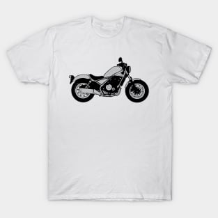 Rebel 500 lines T-Shirt